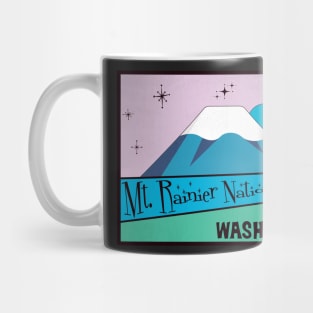 Mount Rainier National Park Washington Mug